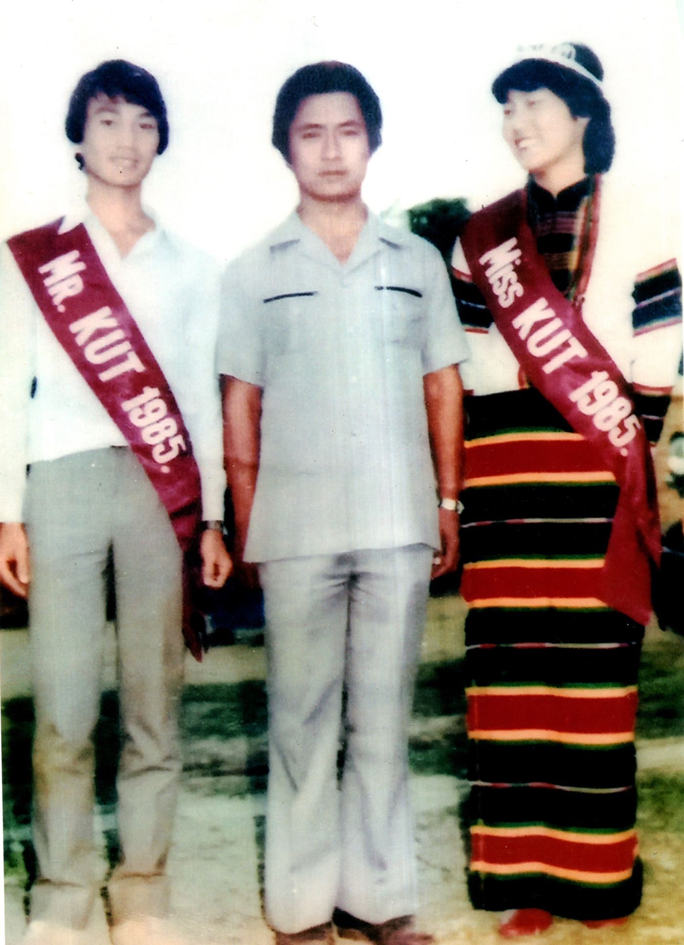 Pu Lalsuonglien of Nehru Marg was Mr Kut, 1985 while Pi Rose Lalthangnem of Bungmual was crowned Miss Kut, 1985